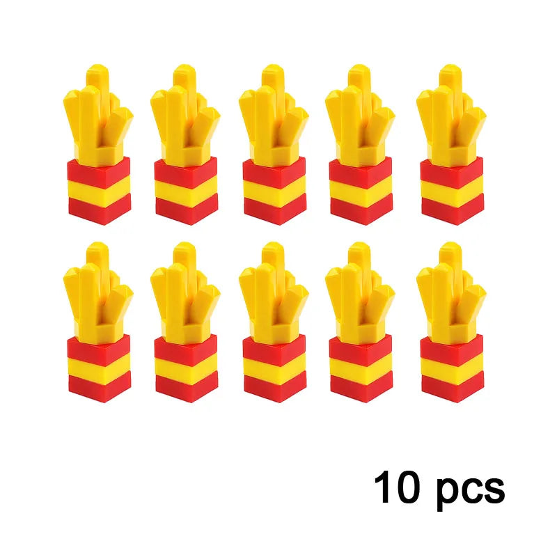10 pcs chips - Build Your Own Toys & Colors Grocery Store | GadWitch Toys