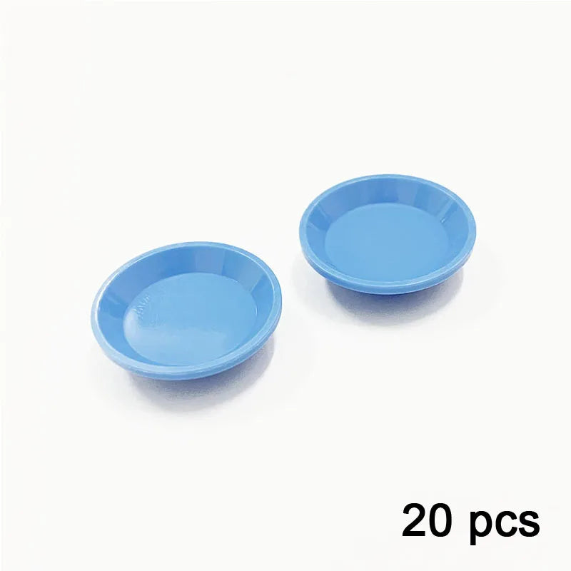10 pcs disk blue - Build Your Own Toys & Colors Grocery Store | GadWitch Toys