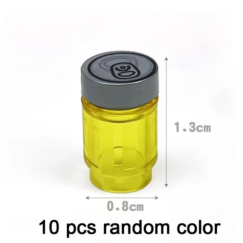 10 pcs drink - Build Your Own Toys & Colors Grocery Store | GadWitch Toys