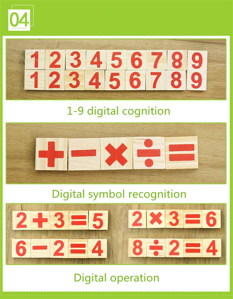 4 - Mathematical Play - Wood Sticks Math Playground math | Montessori Method | GadWitch Toys