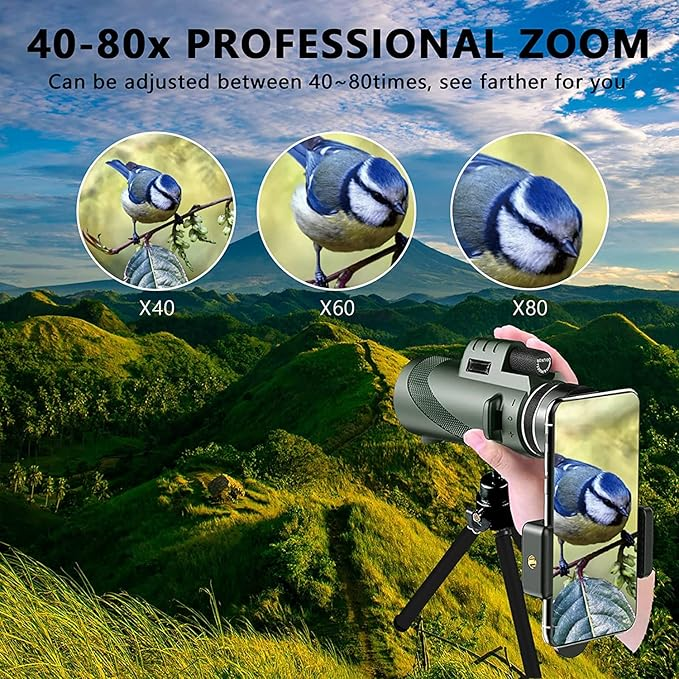 80x100 - vision monocular - First Telescope | Vision Monocular Optical Tube | 80x100 | GadWitch Toys