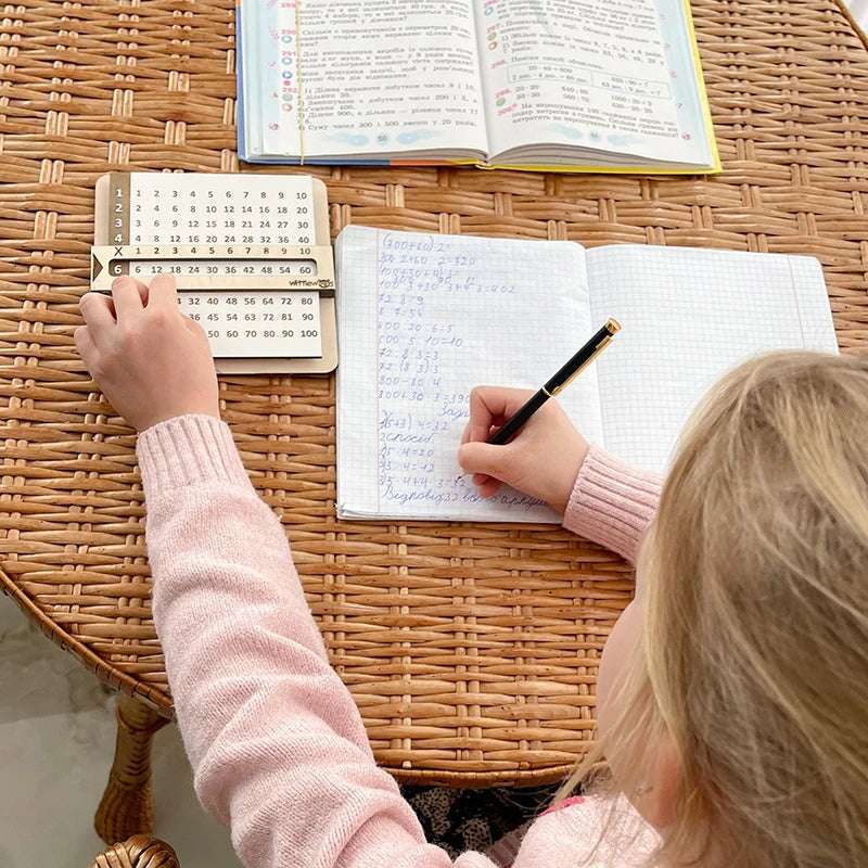 9 table - childrem studying - Master the 9 Times Table with This Learning Toy | GadWitch Toys