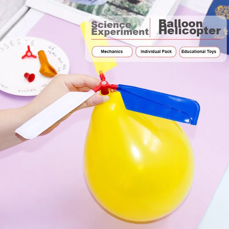 Balloon Powered Helicopter – Fun Party Toy for Kids! | GadWitch Toys