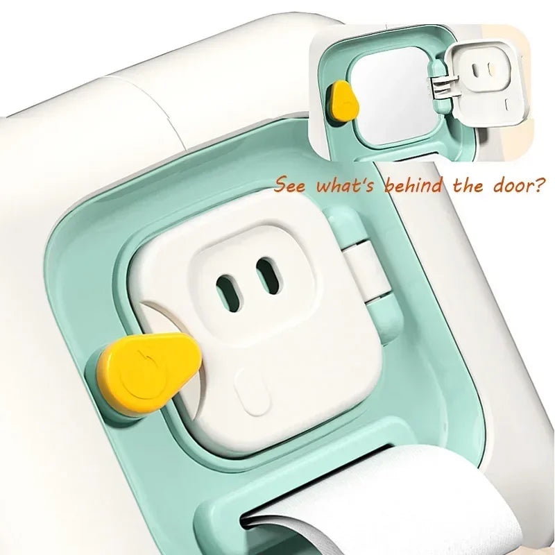 Behind the door - Learning cube - infancy and tddlerhood physical deveopment - Learning Cube - Toy Activity | Development of Infants | GadWitch Toys