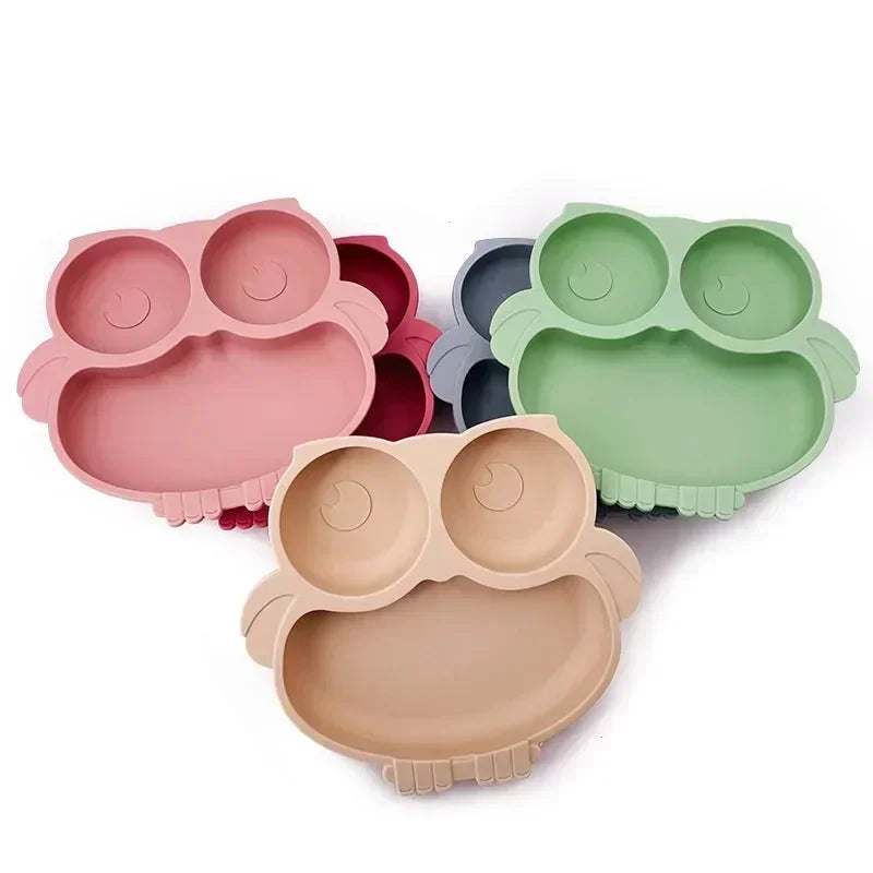 Best silicone plates and bowls - Baby Safe Silicone Suction Plate–Non-Toxic & BPA-Free | GadWitch Toys