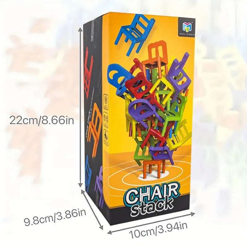 Boxed Games - The Chairs Stack Game | Top Games to play with a friends | GadWitch Toys