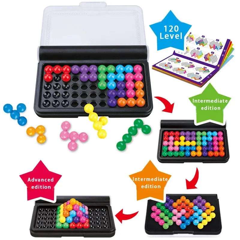 Brain test - Engage Your Mind: IQ-Boosting 3D Pyramid Puzzle Game | GadWitch Toys
