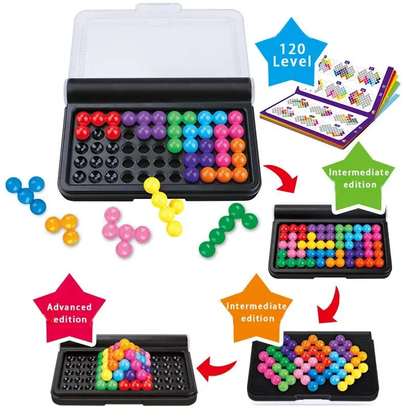 Brain test - Engage Your Mind: IQ-Boosting 3D Pyramid Puzzle Game | GadWitch Toys