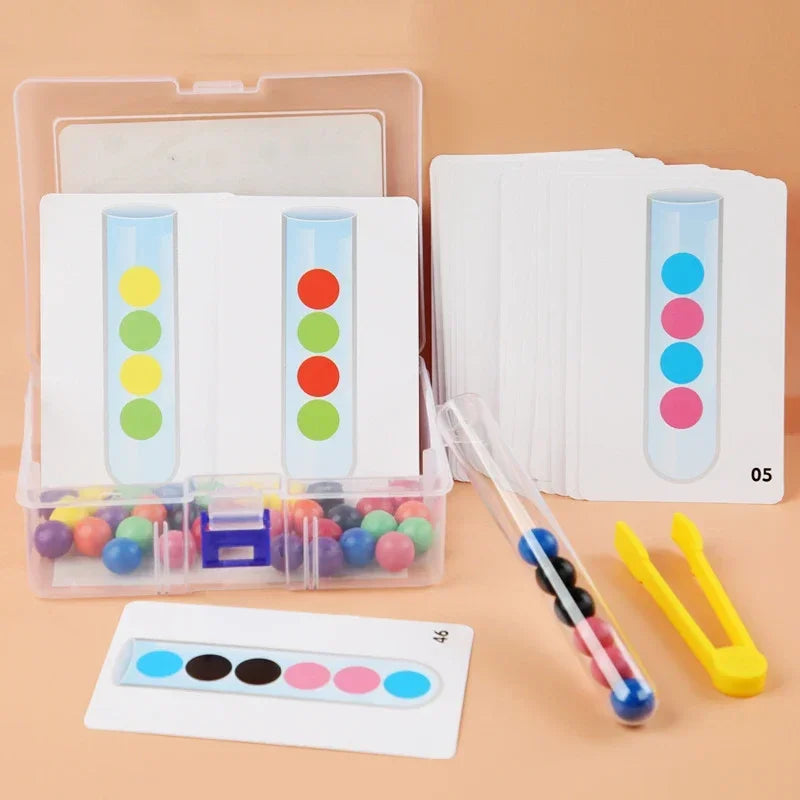 Montessori Education | Multi Color Counting Tube Bead