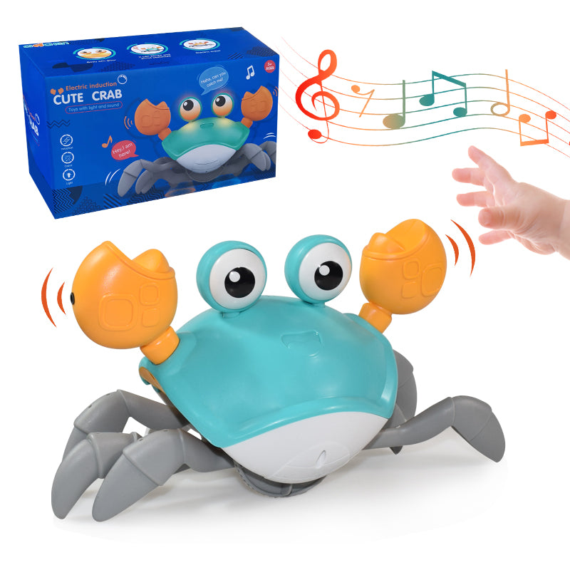 Crowling Crab Toy - Blue - cute crab - GadWitch Toys