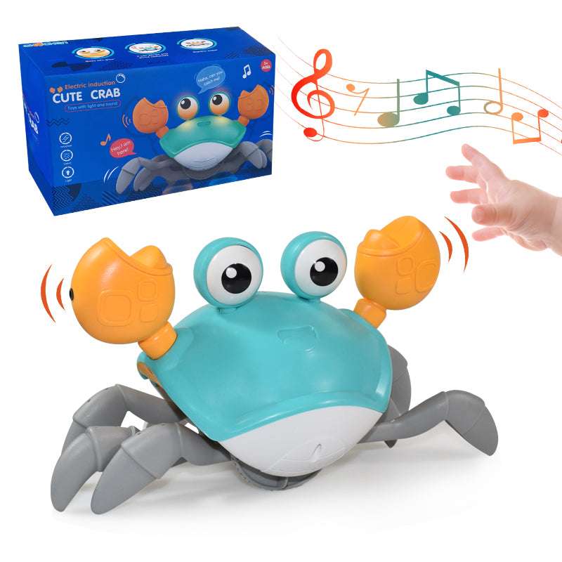 Crowling Crab Toy - Blue - cute crab - GadWitch Toys