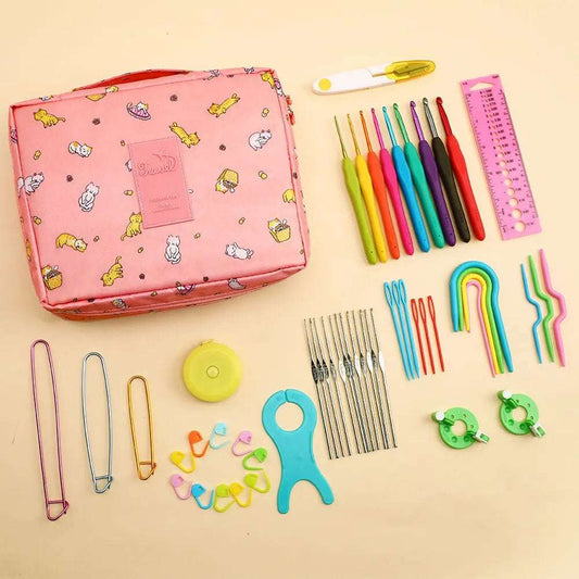 Details of 53 pieces Complete Crochet for Beginners Kit - GadWitch Toys