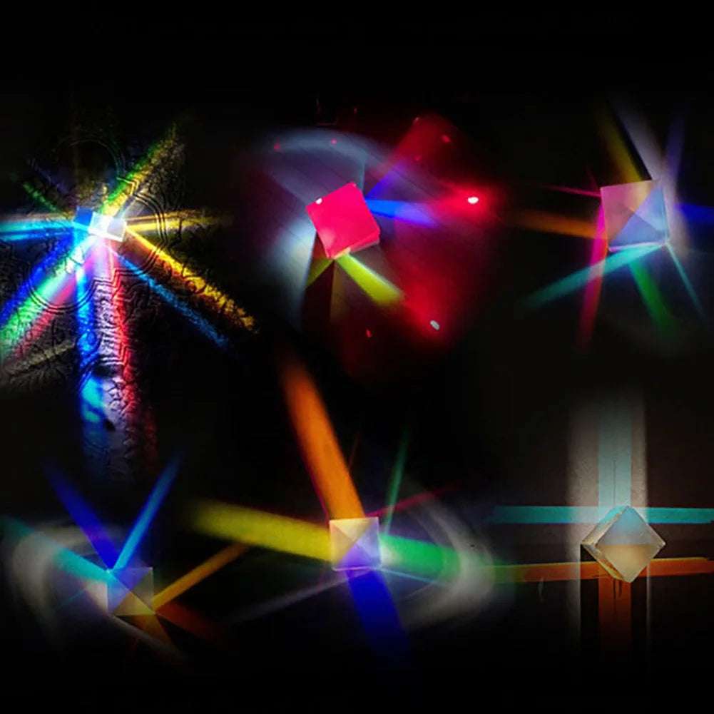 Dispersion through prism - Prisma Light Dispersion Cube | STEM Optics physics Toy | GadWitch Toys