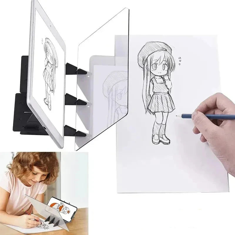 Easy to draw drawing - Master the Art of Drawing: Drawing Painting Sketching Optical Projection Board - GadWitch Toy Store