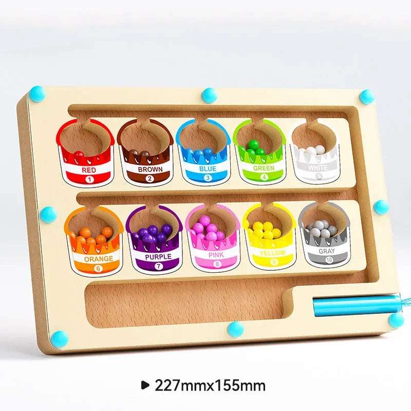 IceCream - Size - Learning Teaching Resources - Magnetic Colors Maze | count and match game | GadWitch Toys