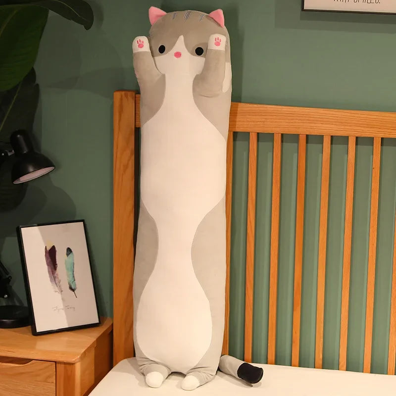Large Cat - Biggest Cat and Meow | Long Cat Sleeping Pillow | GadWitch Toys