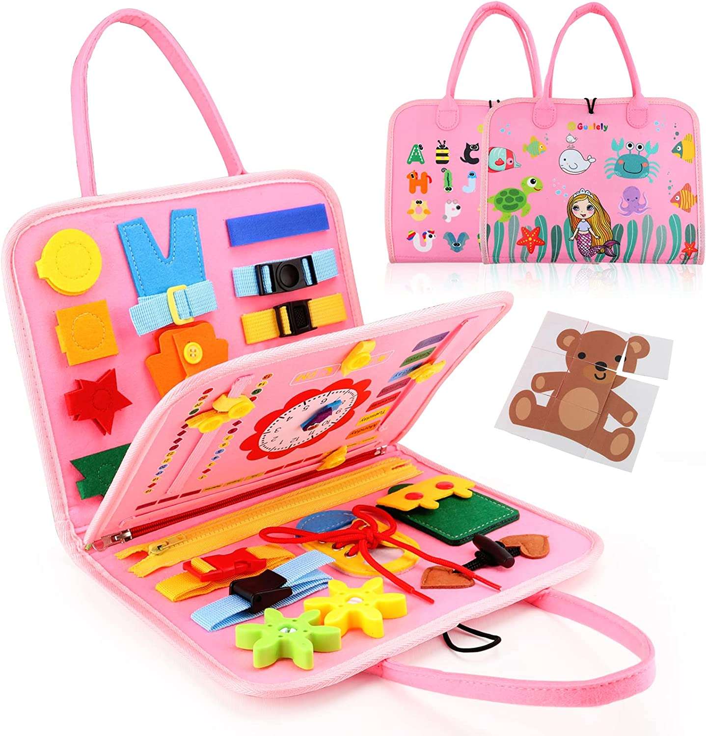 Marmaid - Toys for On-the-Go: Montessori Busy Board Motor Skills | GadWitch Toys