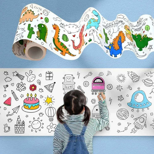Mess-Free Childrens Coloring Rolls | Colouring Themes | GadWitch Toys