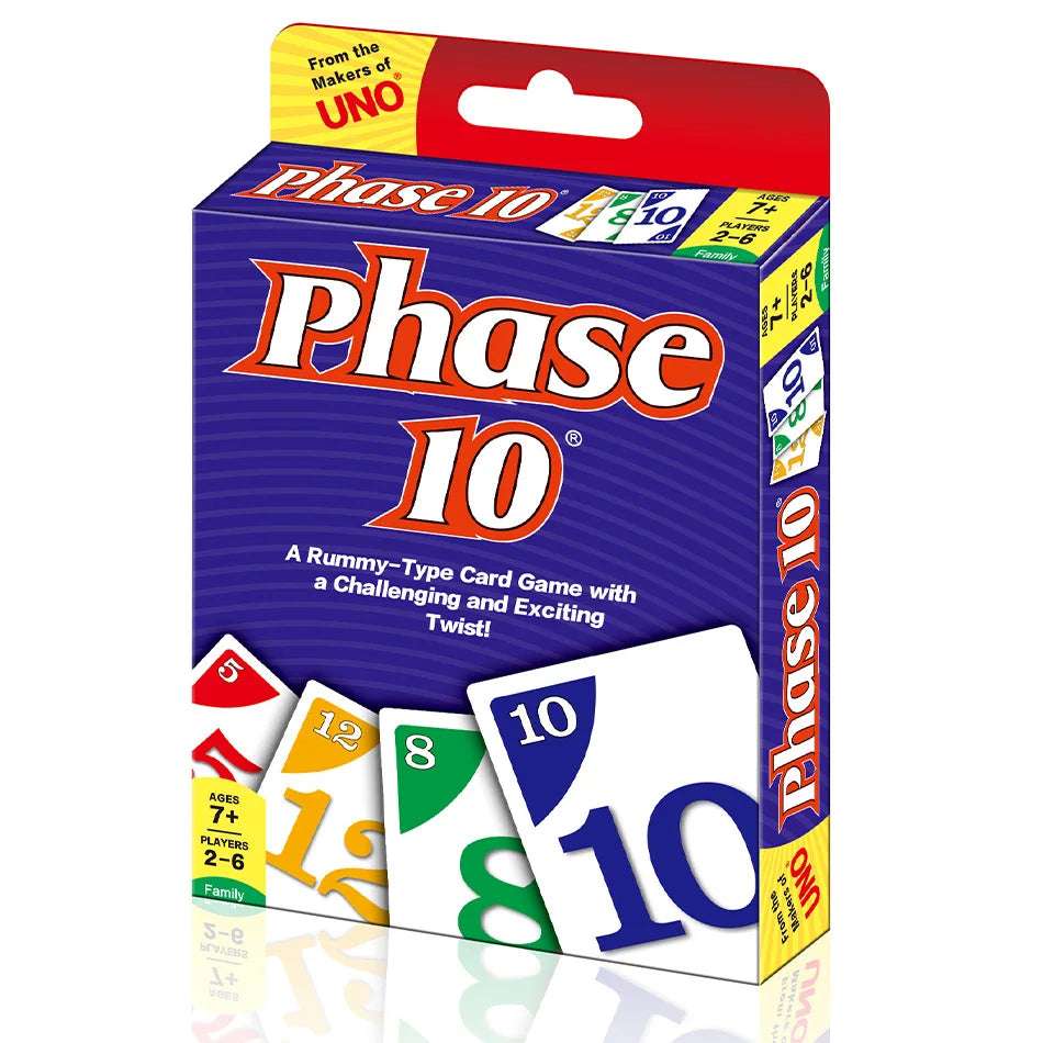 PHASE 10 - How to Play UNO Cards + Explore Themed Editions | GadWitch Toys