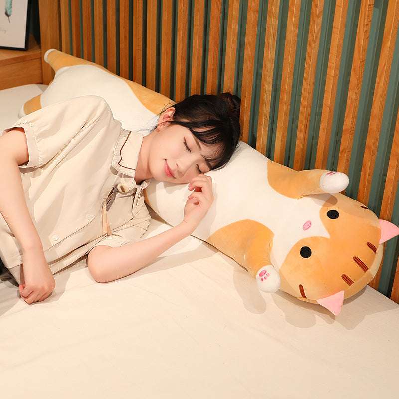 Pillow for Decoration - Biggest Cat and Meow | Long Cat Sleeping Pillow | GadWitch Toy store