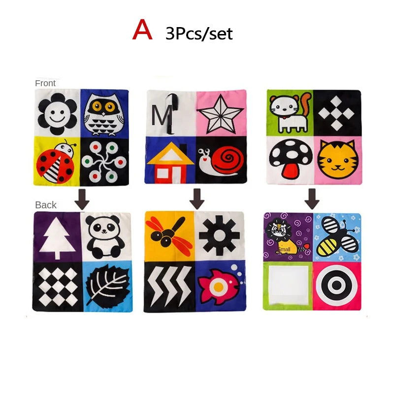 Pack A - Sensory Education - Sensory Montessori Magic Tissue Box | infants learning | GadWitch Toys