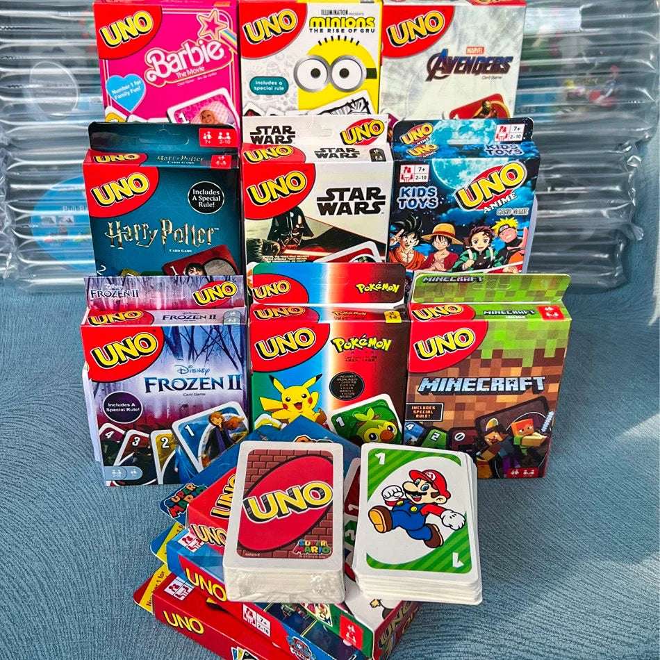 Play with friends - How to Play UNO Cards + Explore Themed Editions | GadWitch Toys