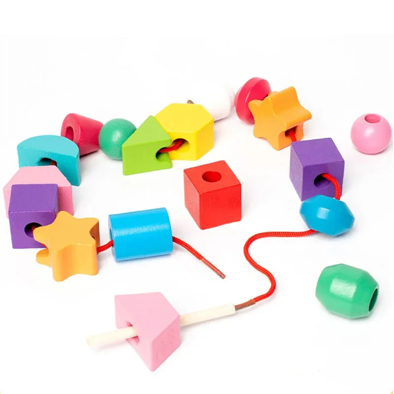 Playing Blocks - Wooden Stacking colors shapes | Educational Blocks | GadWitch Toys
