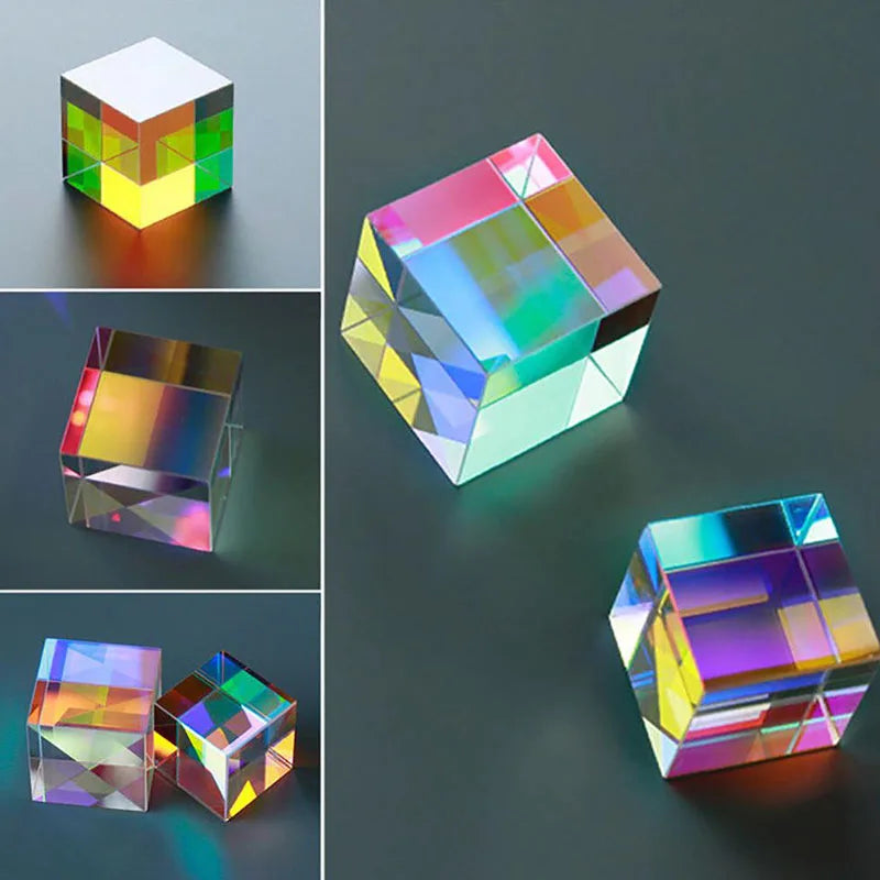 Prisma Light Dispersion Cube | STEM Optics physics Toy | GadWitch Toys