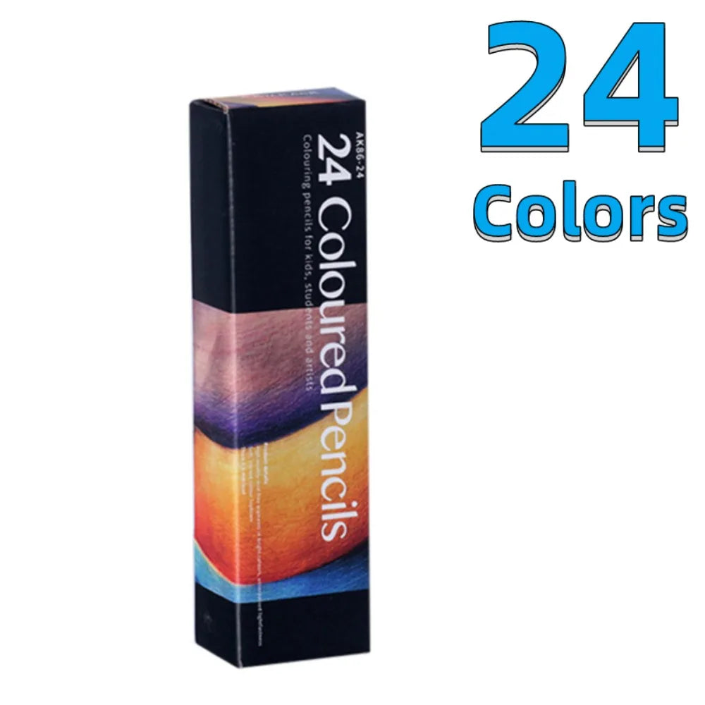 Pencil Art Drawing Colored Pencil Sets — 12 to 160 Colors for Sketching & Blending