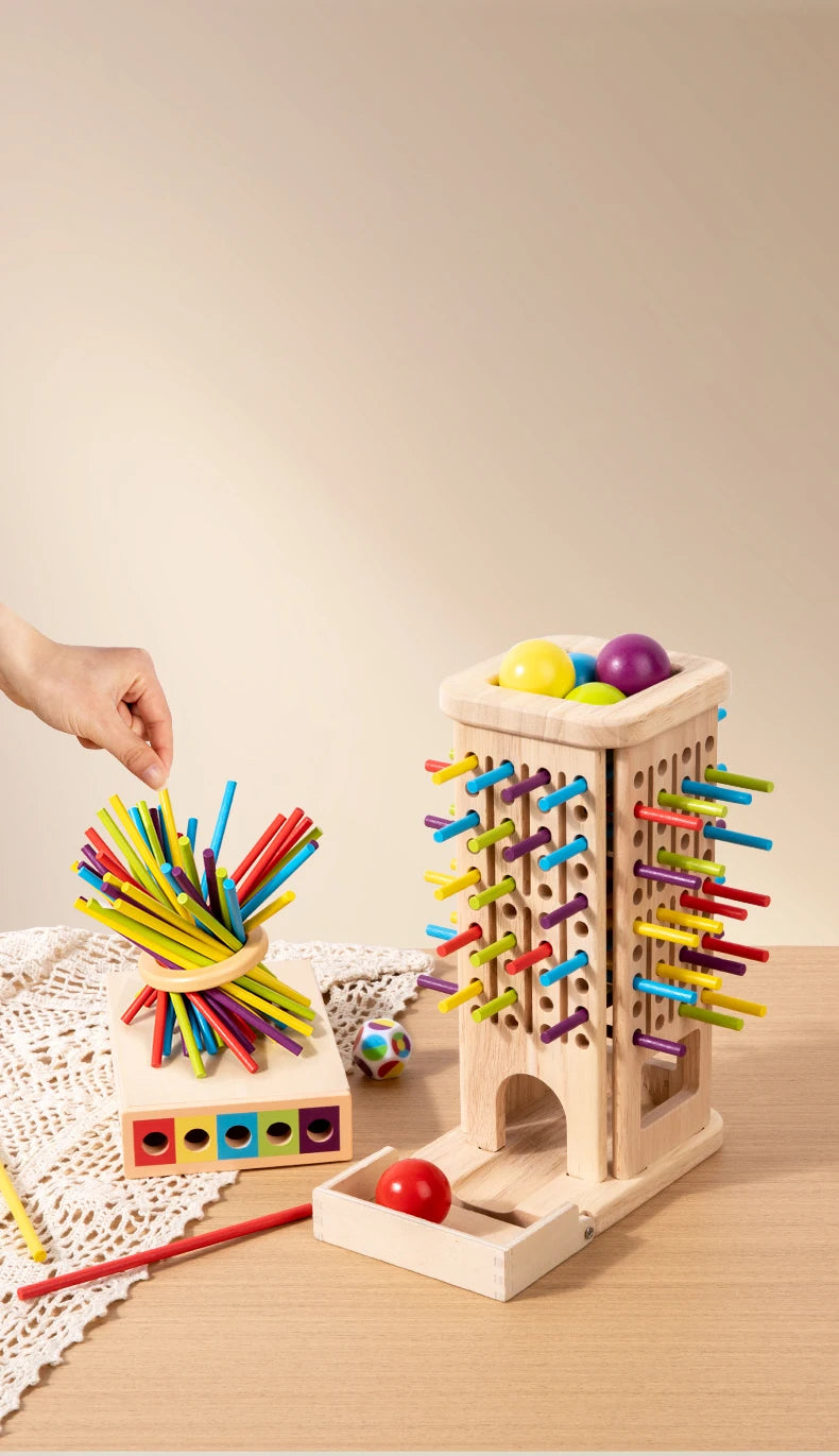 🧩 Colorful Wooden Tower Stacking Game – Play, Learn & Grow with Every Move!