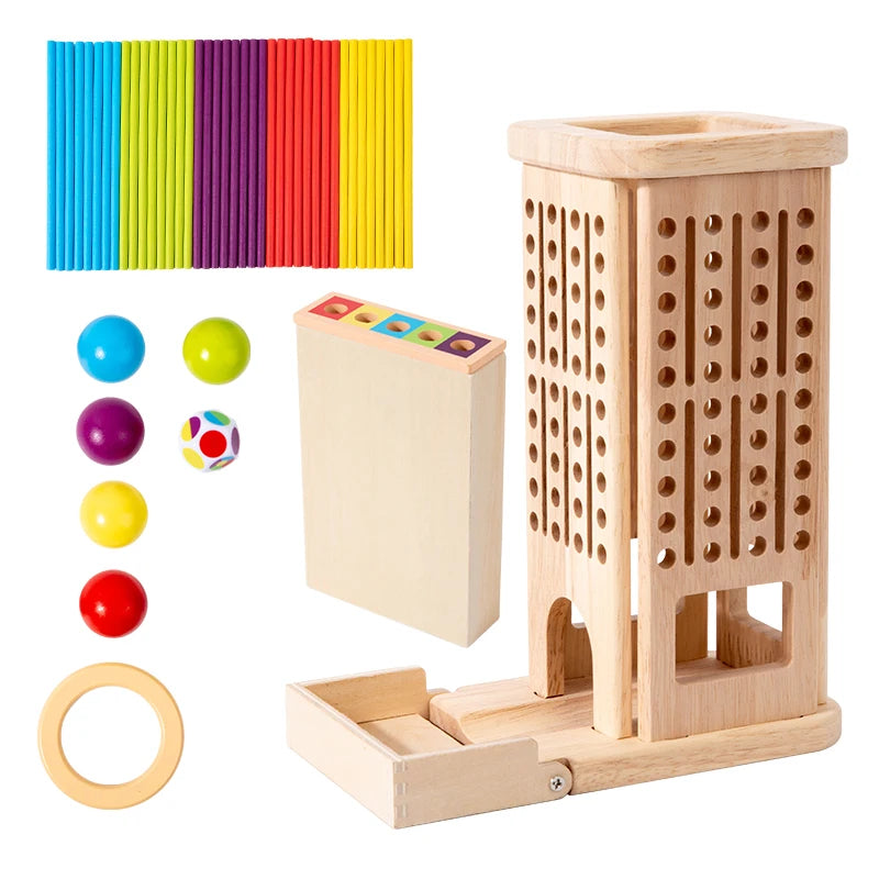 🧩 Colorful Wooden Tower Stacking Game – Play, Learn & Grow with Every Move!