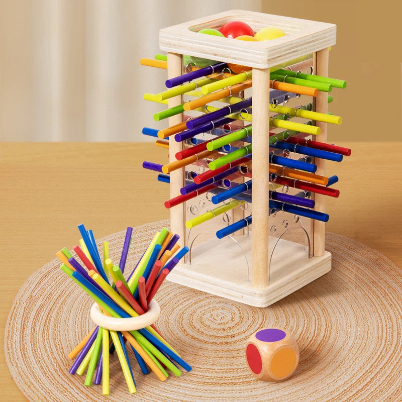 🧩 Colorful Wooden Tower Stacking Game – Play, Learn & Grow with Every Move!