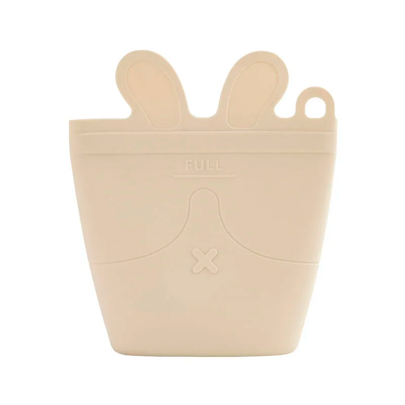 Sand - Snack ns - Silicone Snack Fun Bag - The Lunch Box for Snacks Time | GadWitch Toys