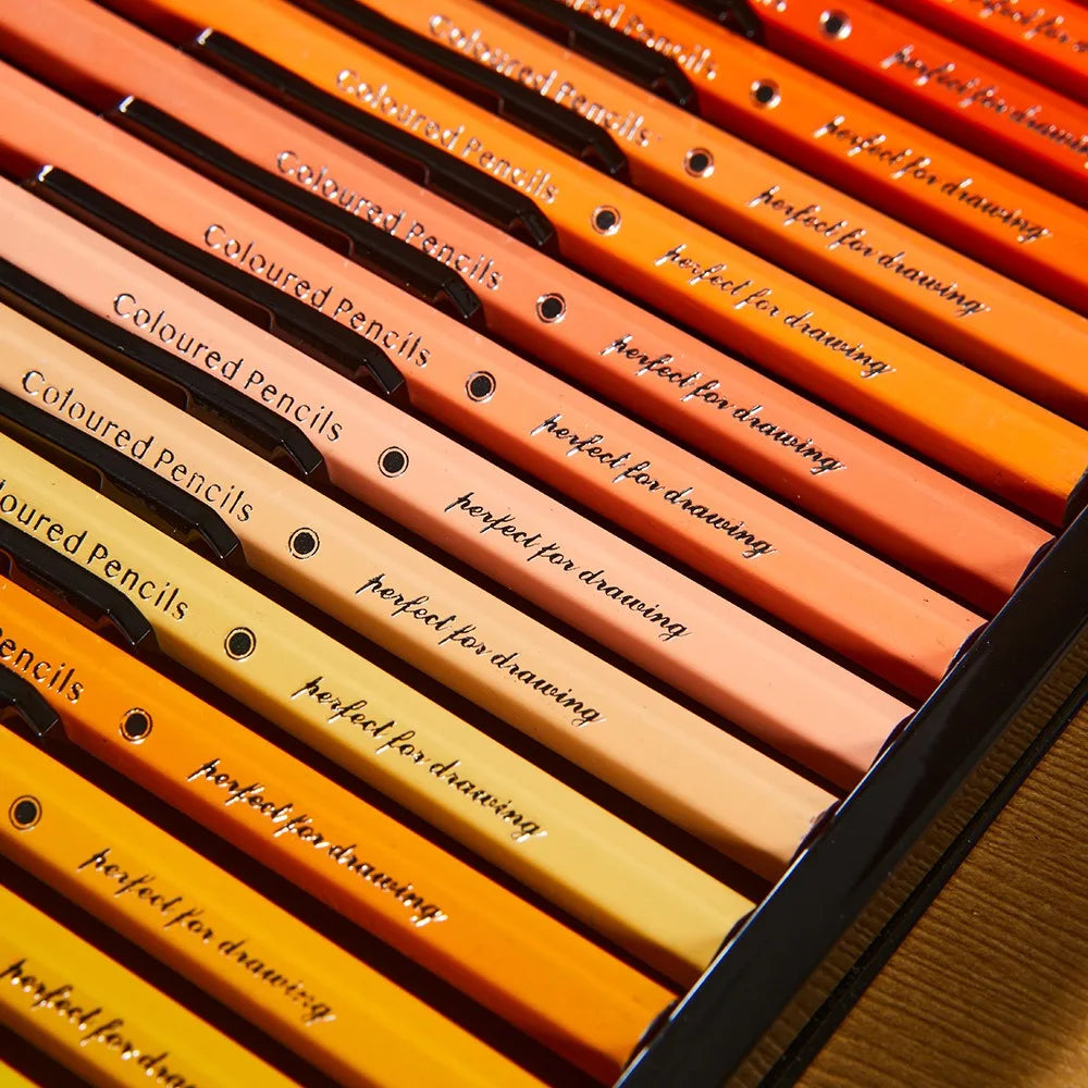 Pencil Art Drawing Colored Pencil Sets — 12 to 160 Colors for Sketching & Blending