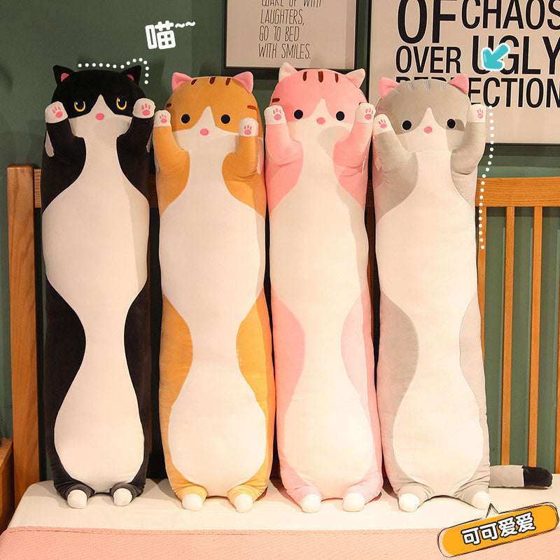 Several Sizes and Color available - Biggest Cat and Meow | Long Cat Sleeping Pillow | GadWitch Toy store