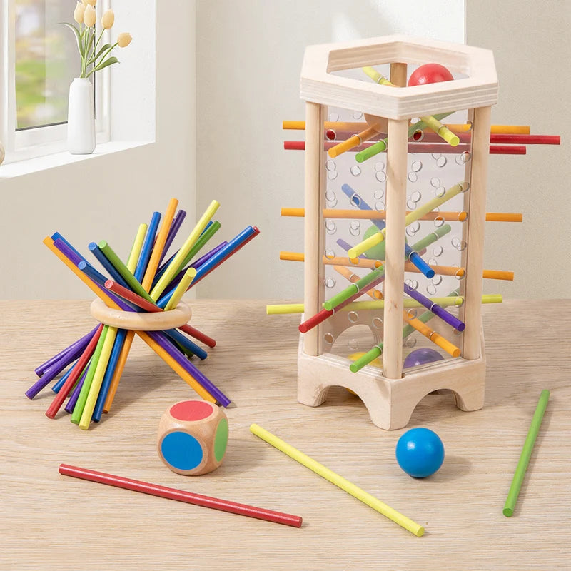🧩 Colorful Wooden Tower Stacking Game – Play, Learn & Grow with Every Move!