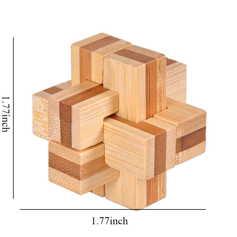 Six Pass - Lu Ban Lock Puzzle - Engage and Entertain All Ages | GadWitch Toys