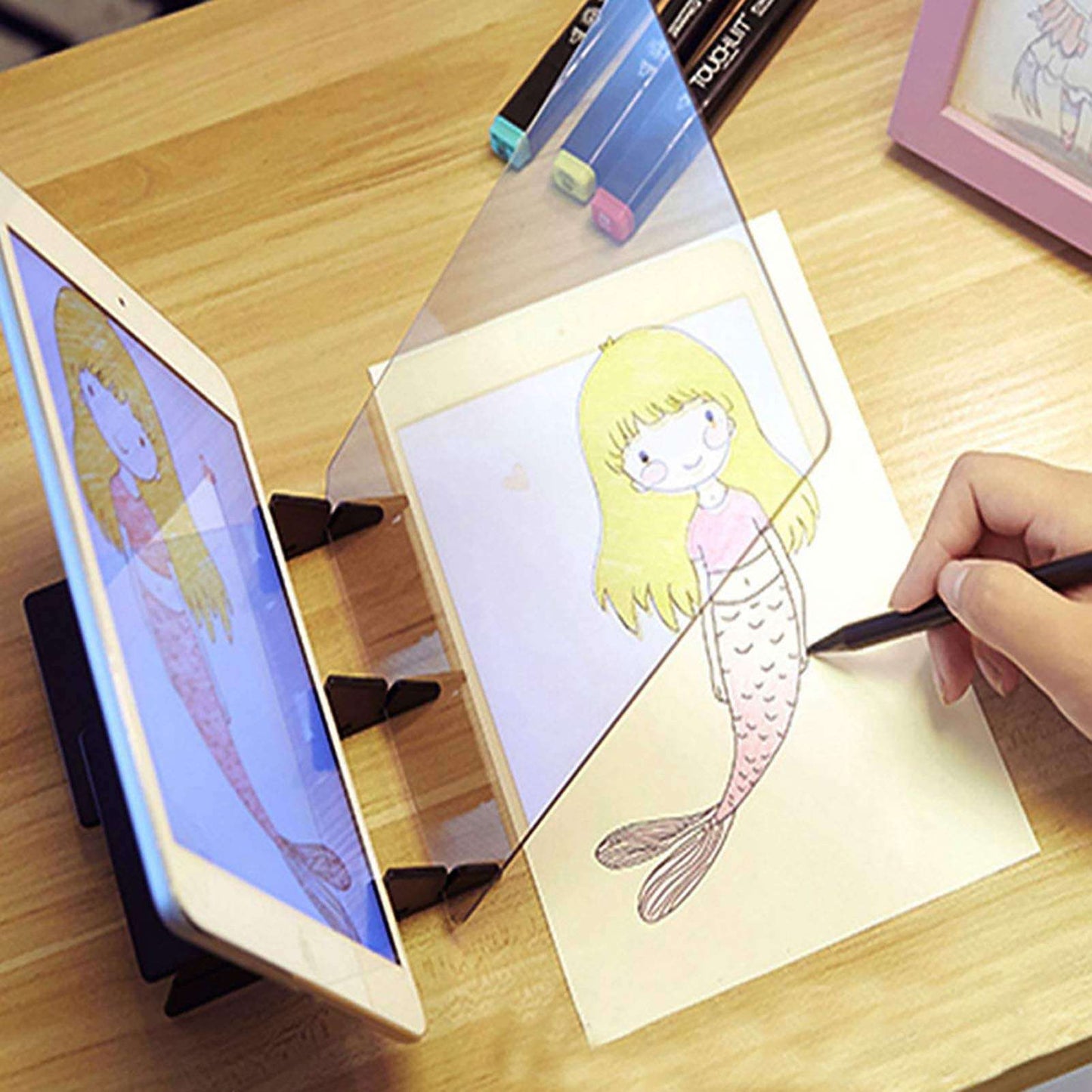 Sketching Ideas - Master the Art of Drawing: Drawing Painting Sketching Optical Projection Board - GadWitch Toy Store