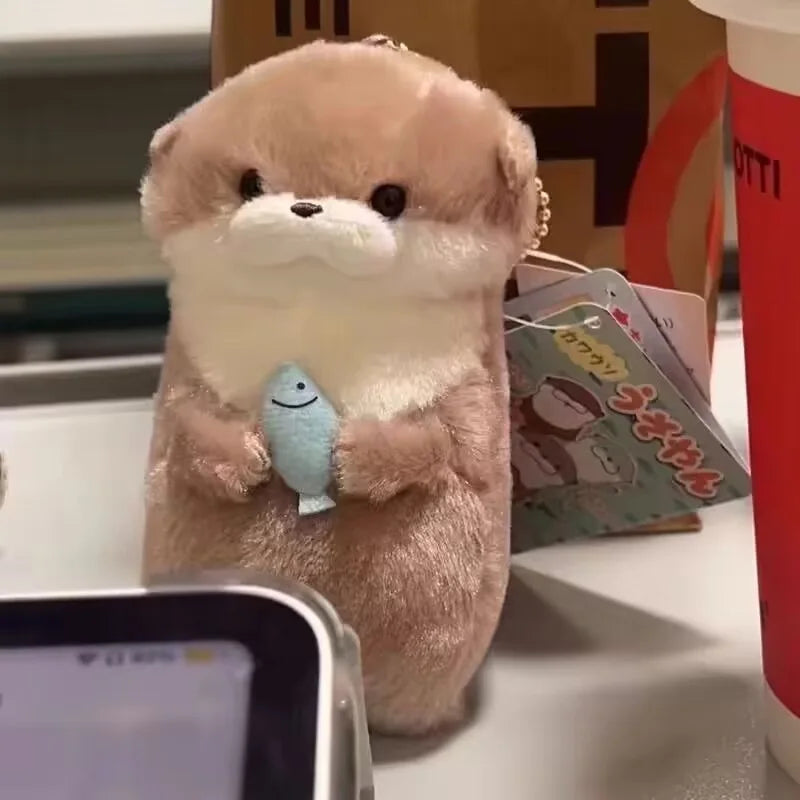 Stuffed Japanese Otter Plush – Cute & Collectible Gift | GadWitch Toys