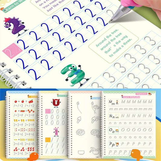 Teach Handwriting with Reusable Copybooks for Ages 3-8 | GadWitch Toys