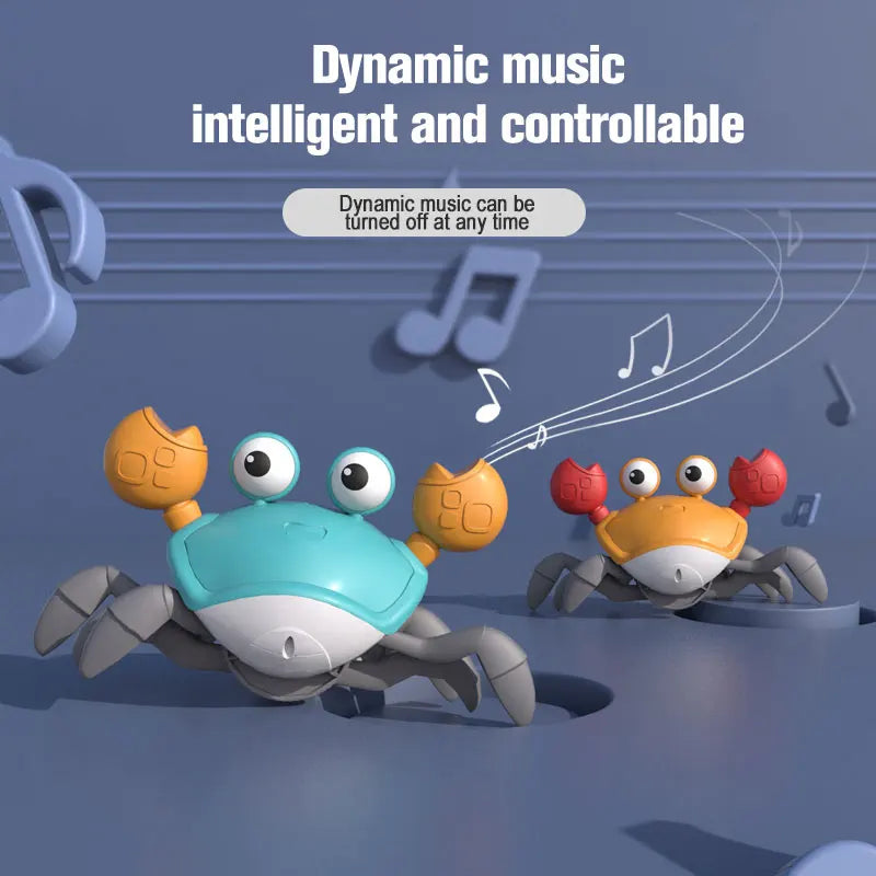 The Dancing Crab - Toy - Yellow and Blue - GadWitch Toys