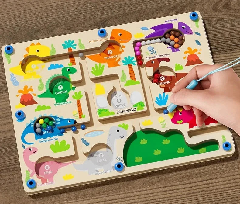 Toy Color - Maze - Magnetic Colors Maze | count and match game | GadWitch Toys