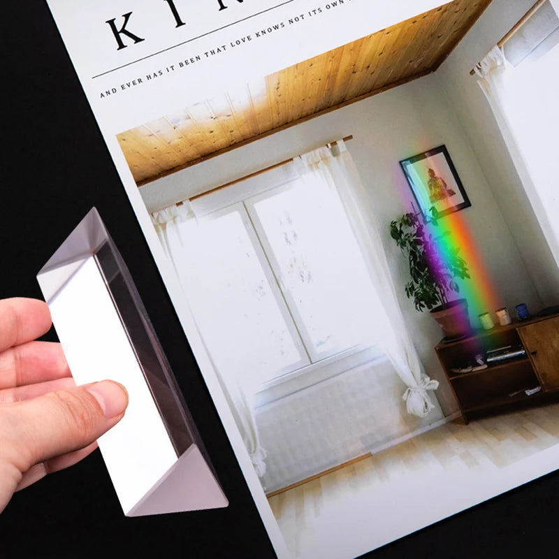 Triangular Prism for optical Experiment - GadWitch Toys