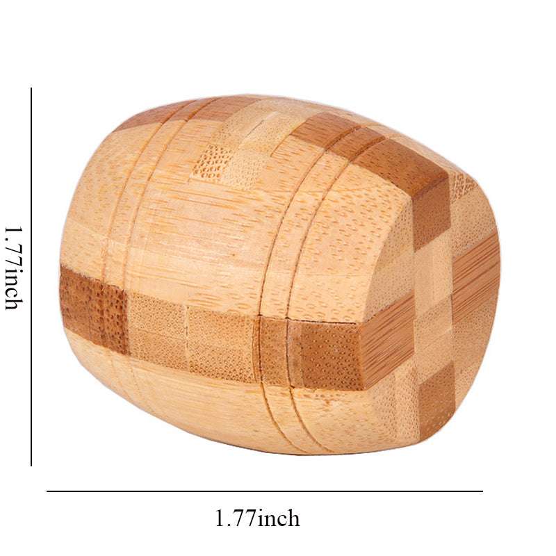 Wine barrel lock - Lu Ban Lock Puzzle - Engage and Entertain All Ages | GadWitch Toys