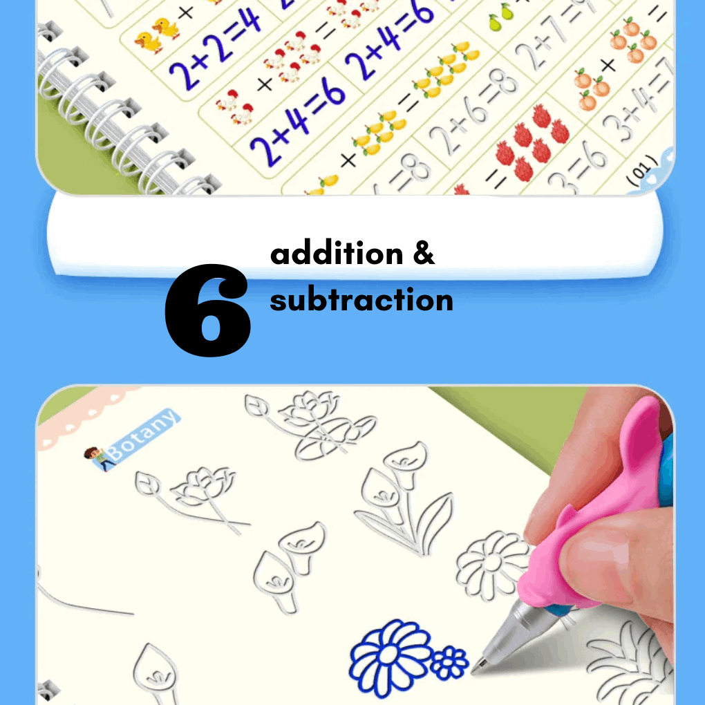 abcd  letters - Teach Handwriting with Reusable Copybooks for Ages 3-8 | GadWitch Toys