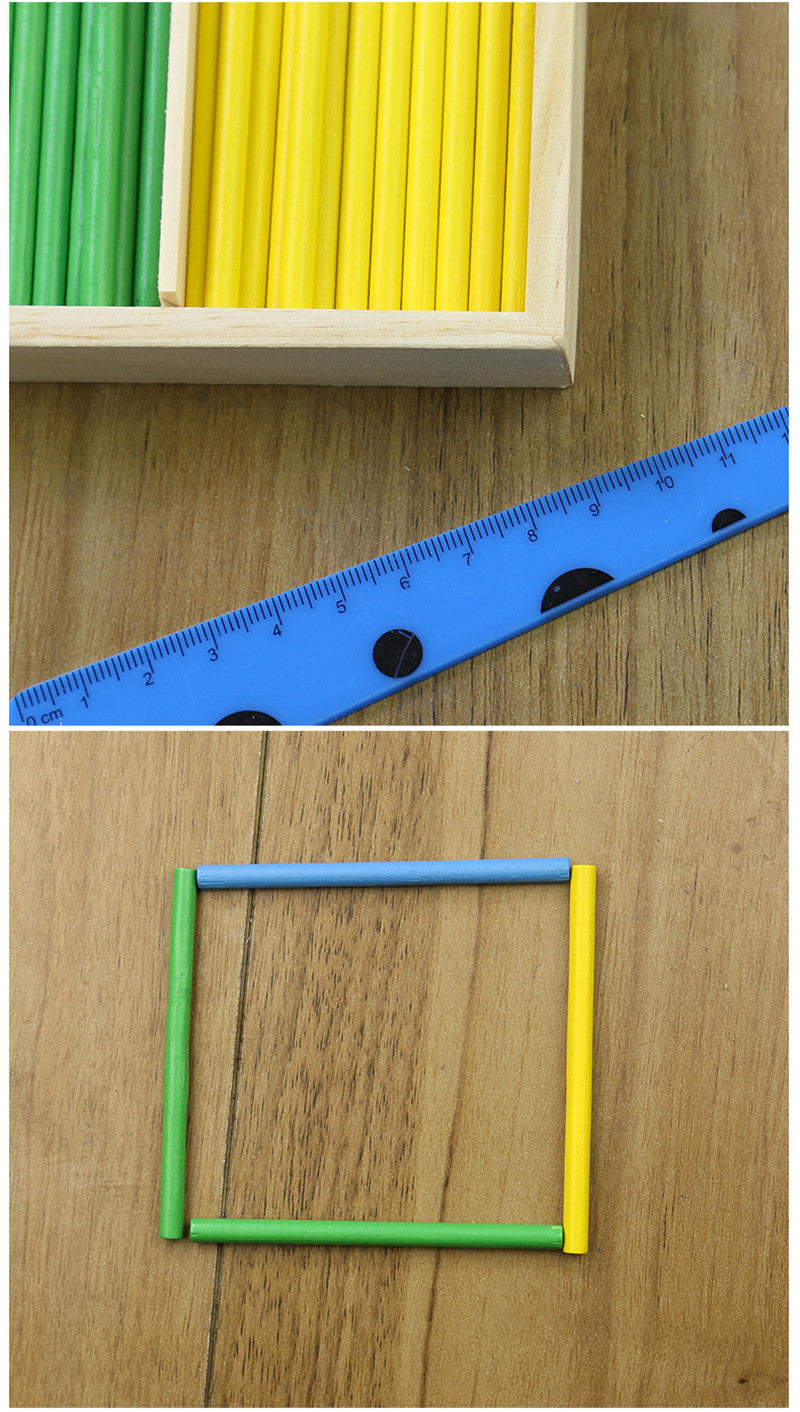 Addition and Subtraction - Wood Sticks Math Playground math | Montessori Method | GadWitch Toys