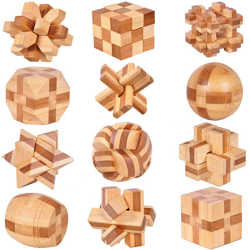 Ancient chines toy - Lu Ban Lock Puzzle - Engage and Entertain All Ages | GadWitch Toys