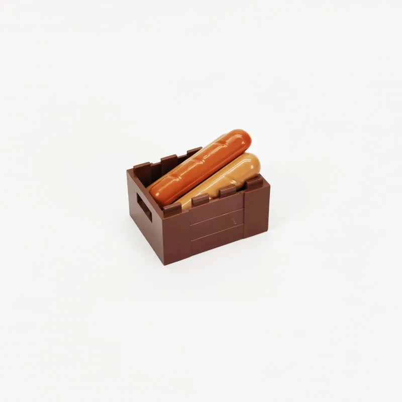 basket and baguette - Build Your Own Toys & Colors Grocery Store | GadWitch Toys