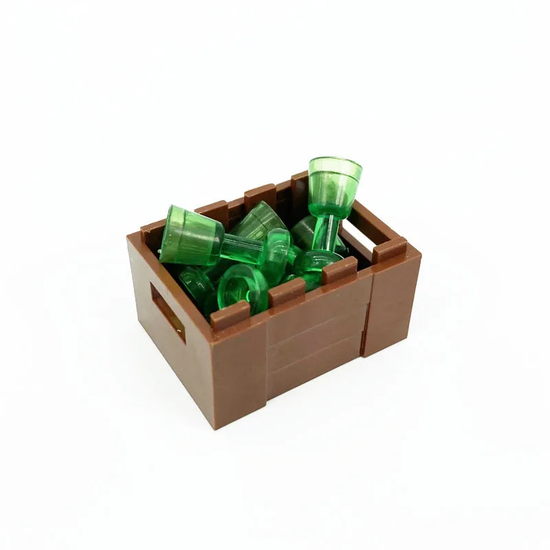 basket and cups - Build Your Own Toys & Colors Grocery Store | GadWitch Toys