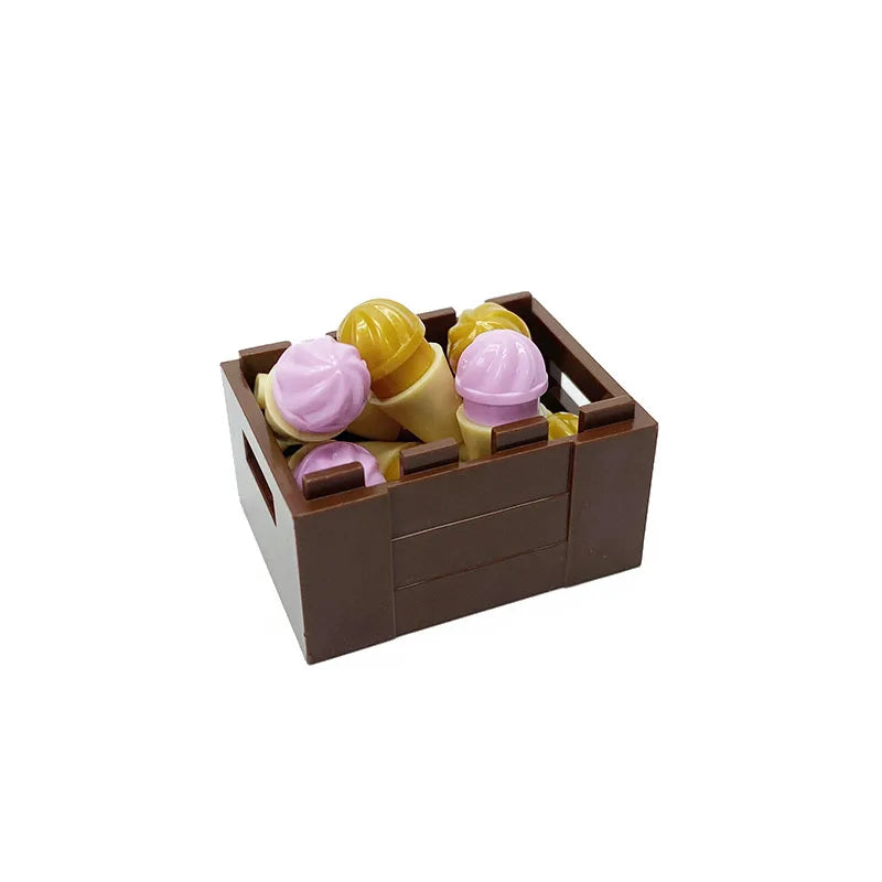 basket and ice cream - Build Your Own Toys & Colors Grocery Store | GadWitch Toys